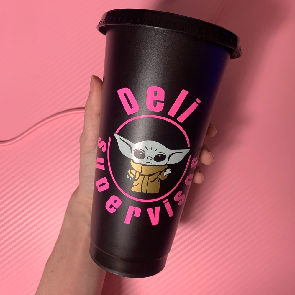 Custom Starbucks or Matte Black tumblers || Made to order custom cold cups!